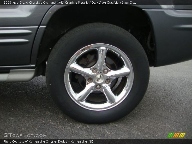 Graphite Metallic / Dark Slate Gray/Light Slate Gray 2003 Jeep Grand Cherokee Overland 4x4