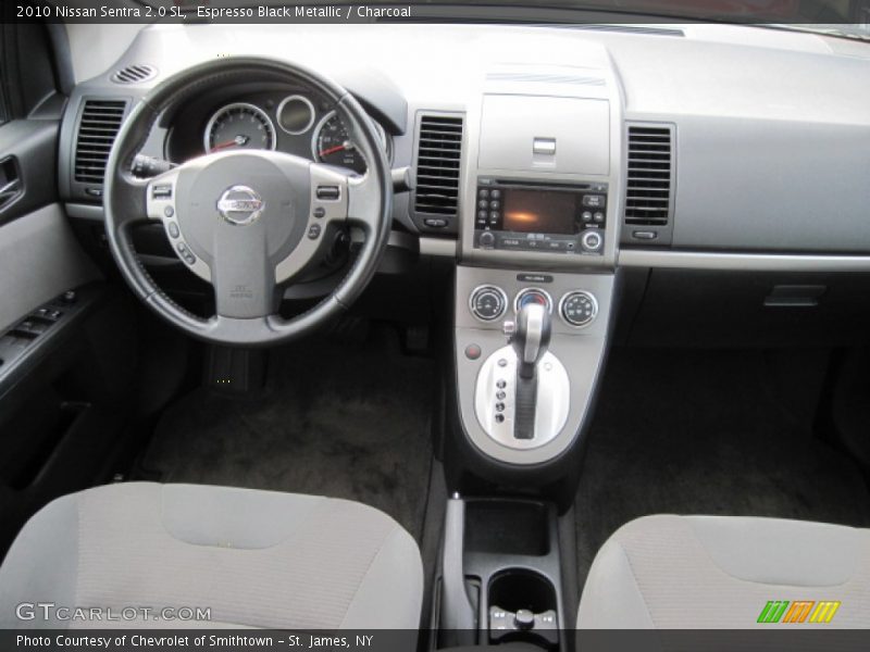 Espresso Black Metallic / Charcoal 2010 Nissan Sentra 2.0 SL