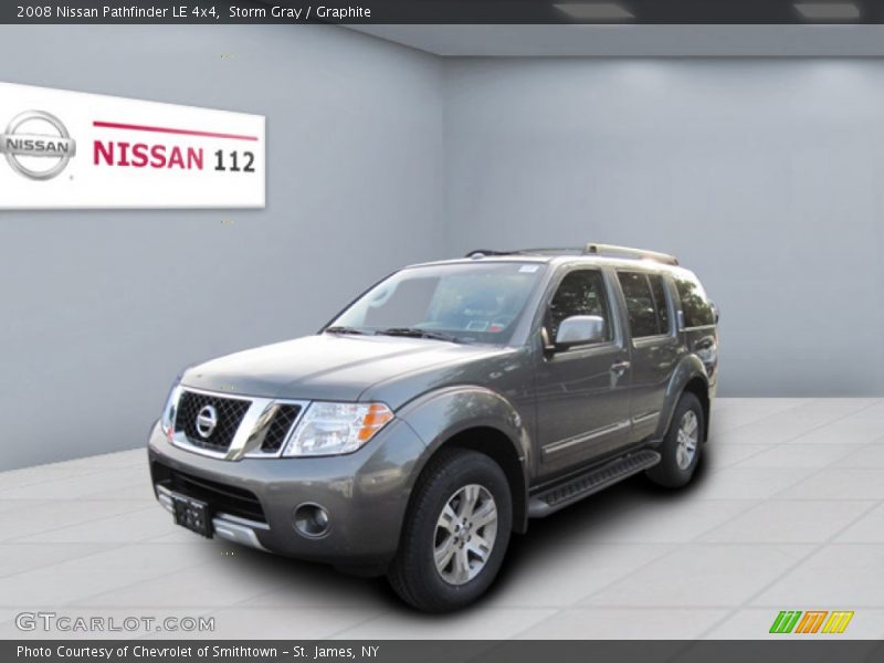 Storm Gray / Graphite 2008 Nissan Pathfinder LE 4x4