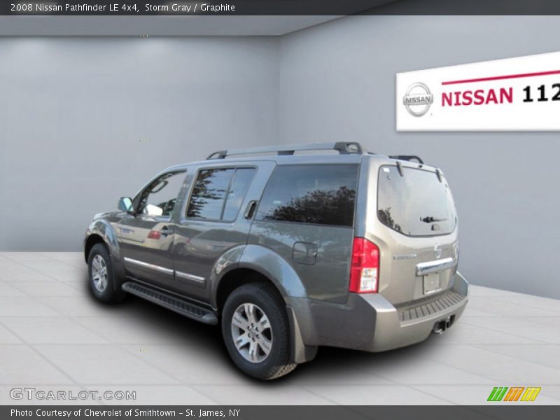 Storm Gray / Graphite 2008 Nissan Pathfinder LE 4x4