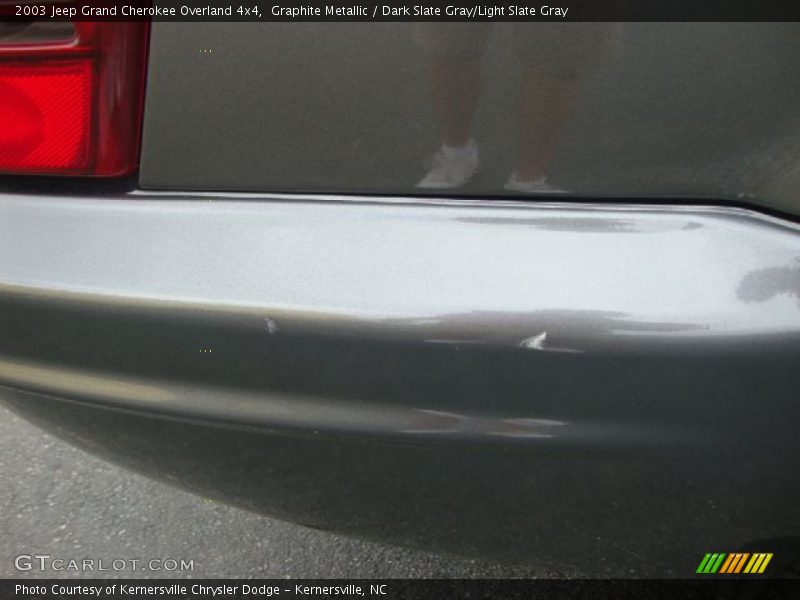 Graphite Metallic / Dark Slate Gray/Light Slate Gray 2003 Jeep Grand Cherokee Overland 4x4