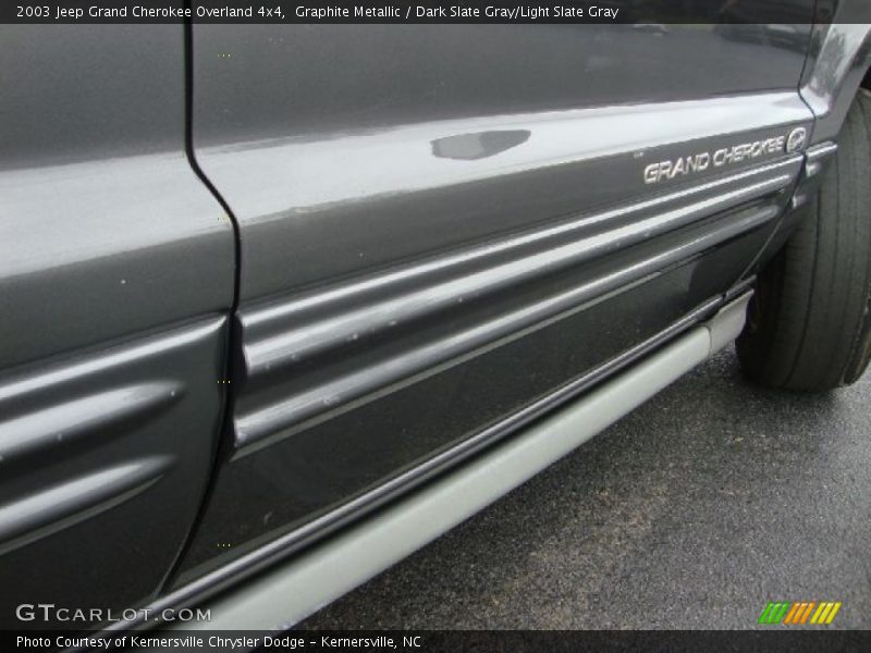 Graphite Metallic / Dark Slate Gray/Light Slate Gray 2003 Jeep Grand Cherokee Overland 4x4