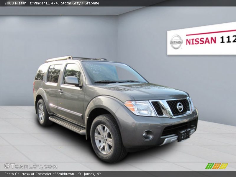 Storm Gray / Graphite 2008 Nissan Pathfinder LE 4x4