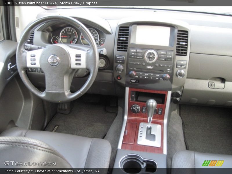 Storm Gray / Graphite 2008 Nissan Pathfinder LE 4x4