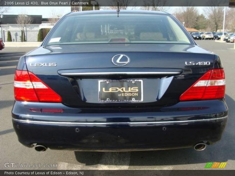 Blue Onyx Pearl / Cashmere 2006 Lexus LS 430