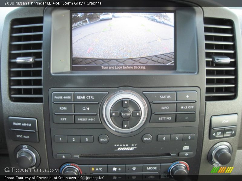 Storm Gray / Graphite 2008 Nissan Pathfinder LE 4x4