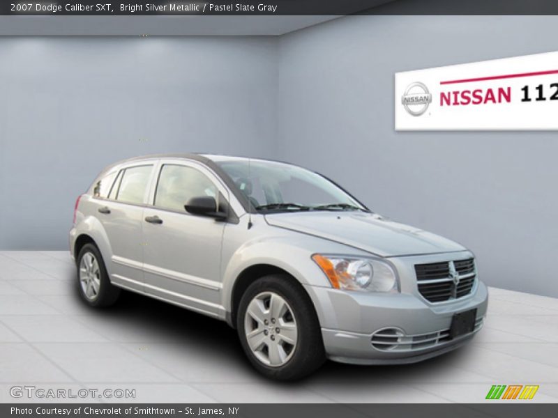 Bright Silver Metallic / Pastel Slate Gray 2007 Dodge Caliber SXT