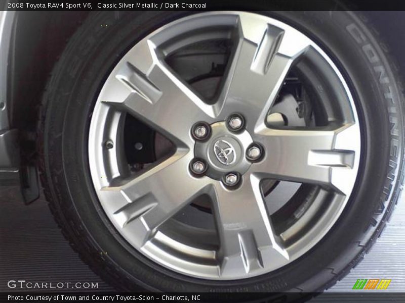 Classic Silver Metallic / Dark Charcoal 2008 Toyota RAV4 Sport V6