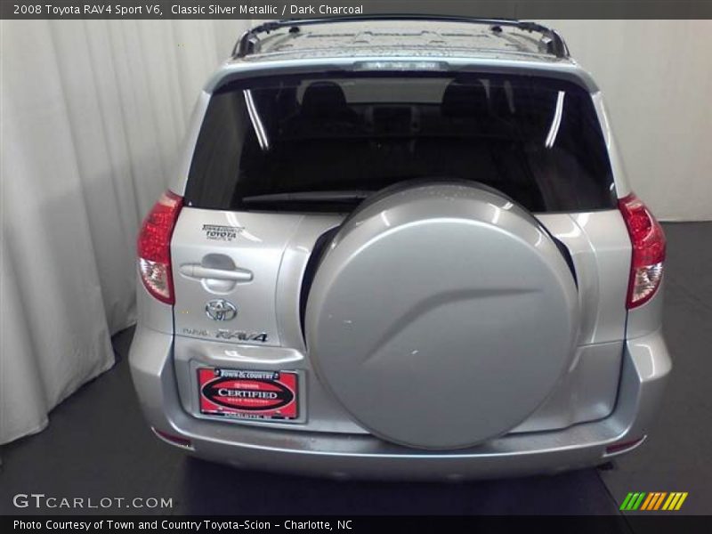 Classic Silver Metallic / Dark Charcoal 2008 Toyota RAV4 Sport V6