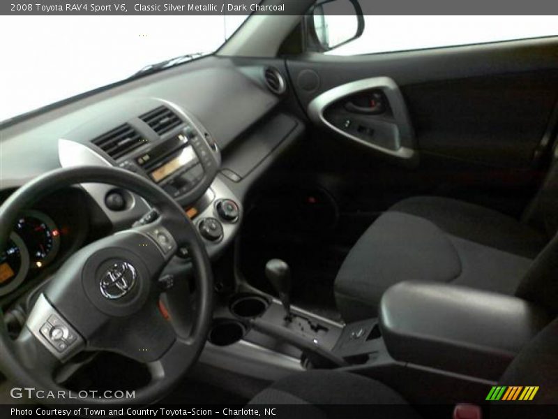Classic Silver Metallic / Dark Charcoal 2008 Toyota RAV4 Sport V6