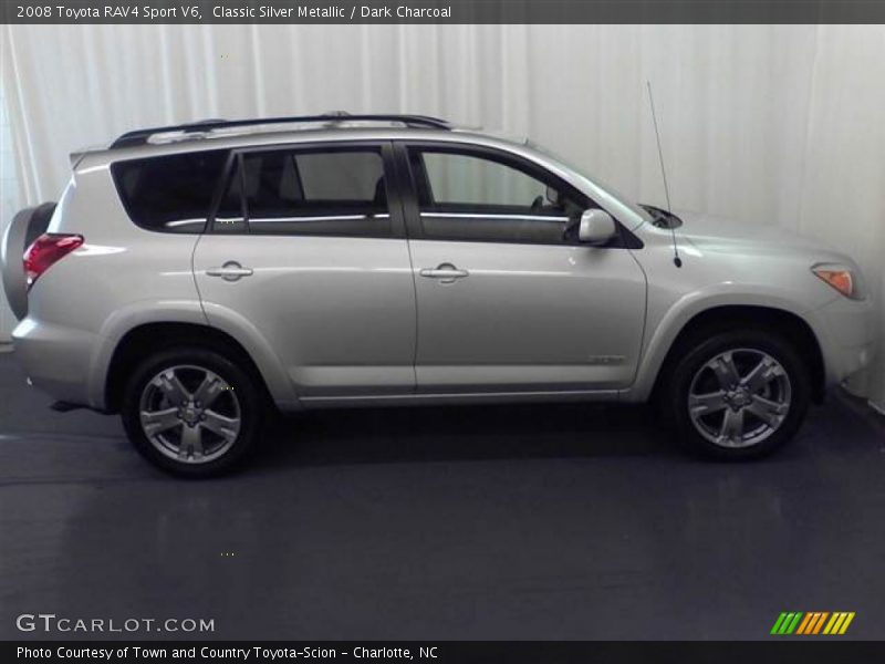 Classic Silver Metallic / Dark Charcoal 2008 Toyota RAV4 Sport V6