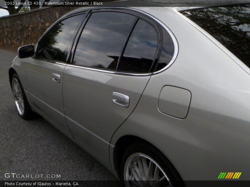 Millennium Silver Metallic / Black 2002 Lexus GS 430