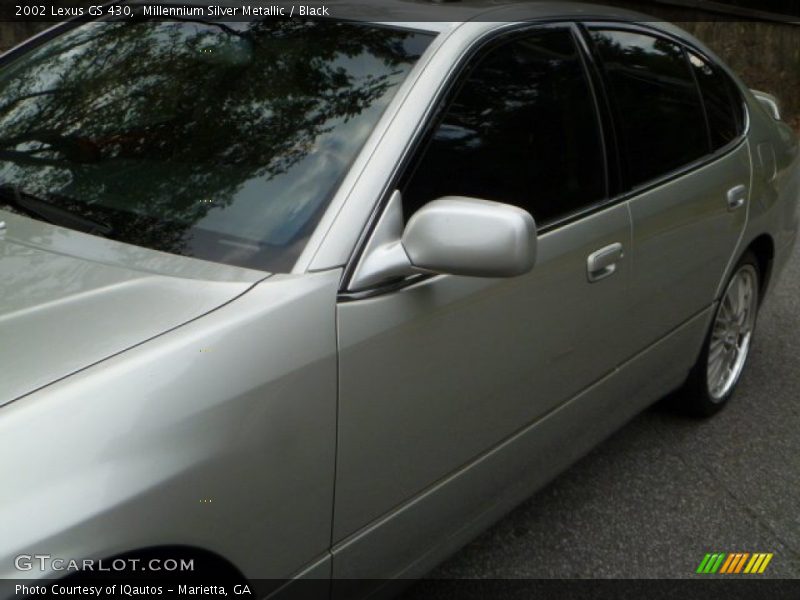 Millennium Silver Metallic / Black 2002 Lexus GS 430