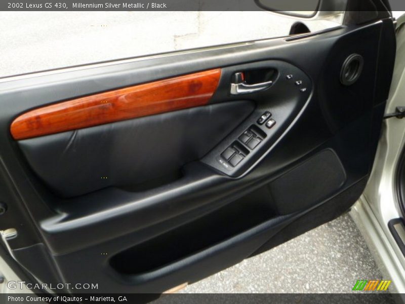 Millennium Silver Metallic / Black 2002 Lexus GS 430