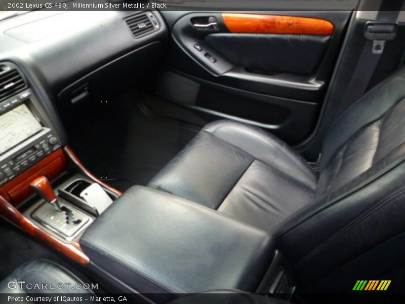 Millennium Silver Metallic / Black 2002 Lexus GS 430