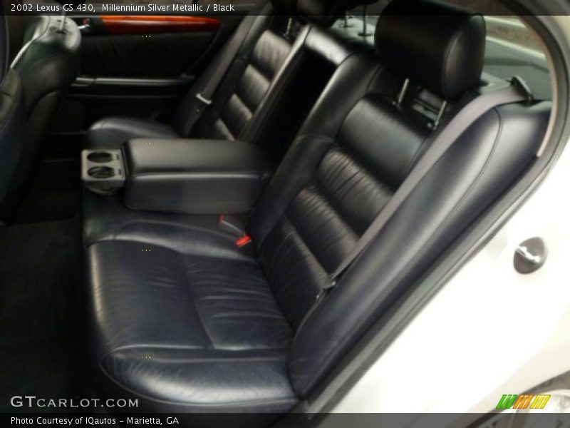 Millennium Silver Metallic / Black 2002 Lexus GS 430