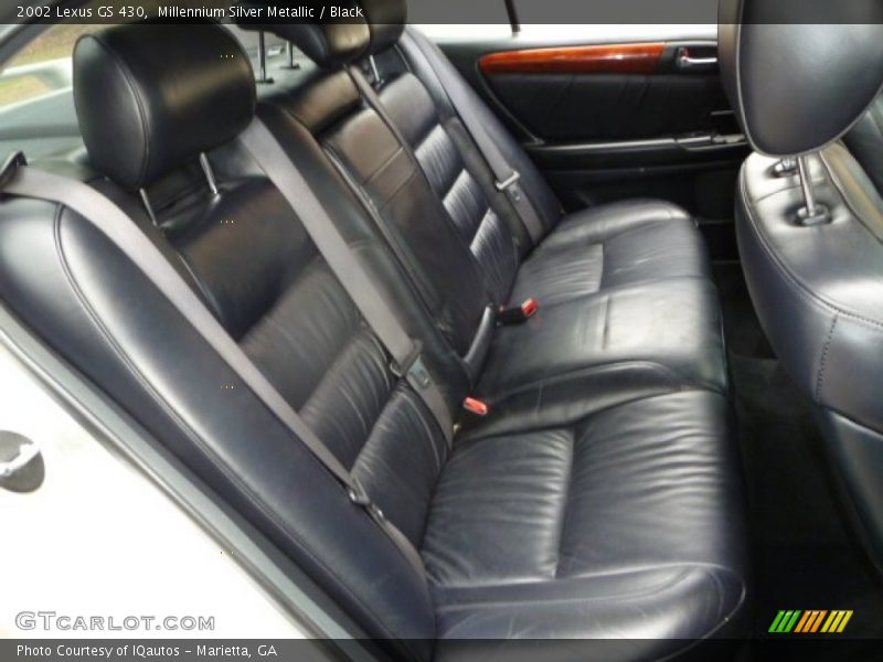 Millennium Silver Metallic / Black 2002 Lexus GS 430