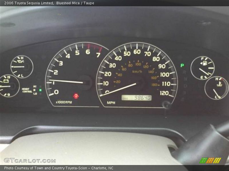 Bluesteel Mica / Taupe 2006 Toyota Sequoia Limited