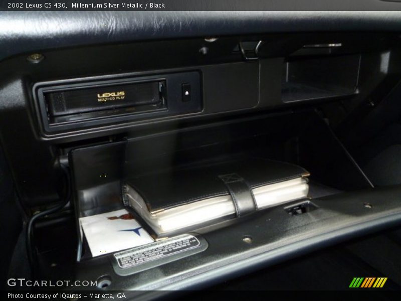 Millennium Silver Metallic / Black 2002 Lexus GS 430