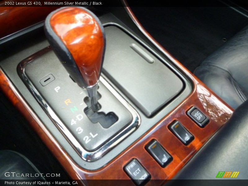 Millennium Silver Metallic / Black 2002 Lexus GS 430