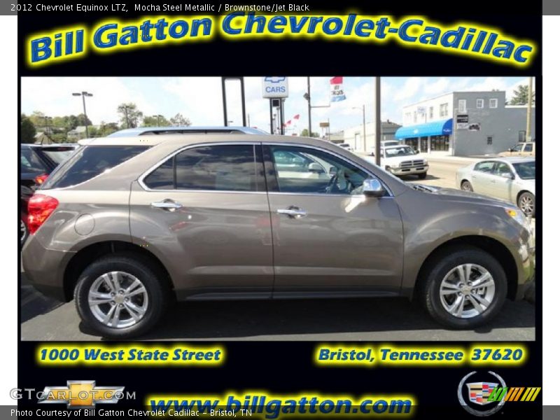 Mocha Steel Metallic / Brownstone/Jet Black 2012 Chevrolet Equinox LTZ