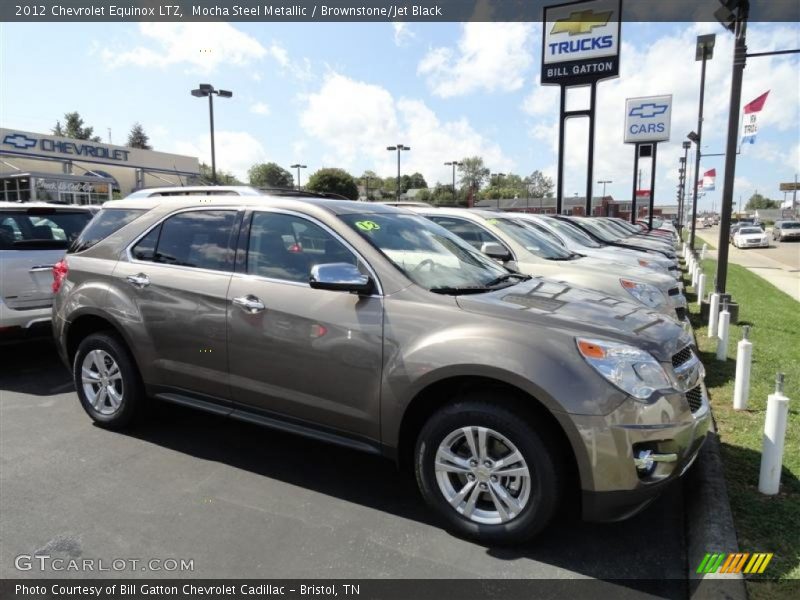 Mocha Steel Metallic / Brownstone/Jet Black 2012 Chevrolet Equinox LTZ