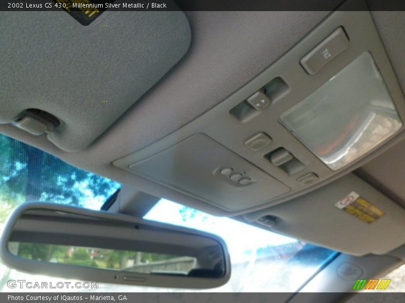 Millennium Silver Metallic / Black 2002 Lexus GS 430