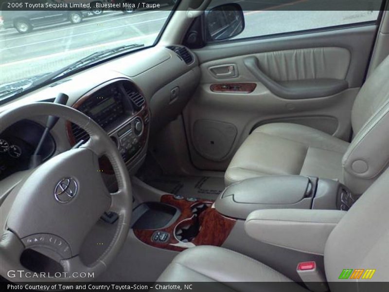 Bluesteel Mica / Taupe 2006 Toyota Sequoia Limited