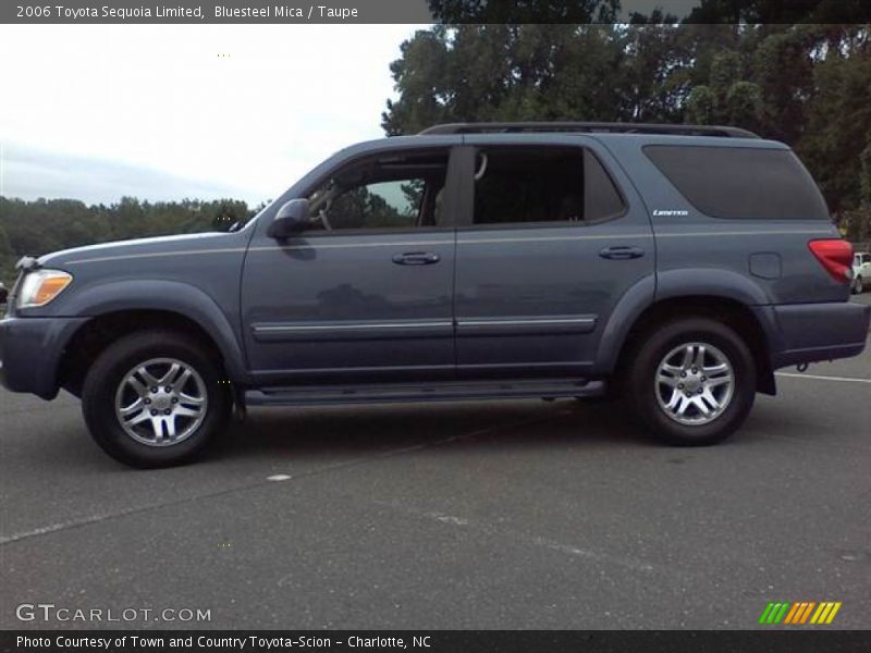 Bluesteel Mica / Taupe 2006 Toyota Sequoia Limited