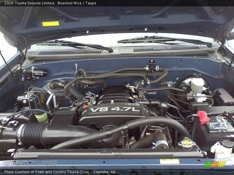 Bluesteel Mica / Taupe 2006 Toyota Sequoia Limited