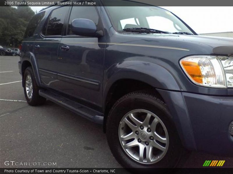 Bluesteel Mica / Taupe 2006 Toyota Sequoia Limited