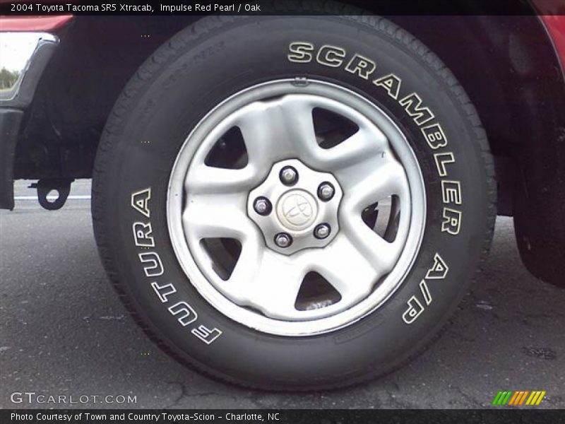 Impulse Red Pearl / Oak 2004 Toyota Tacoma SR5 Xtracab
