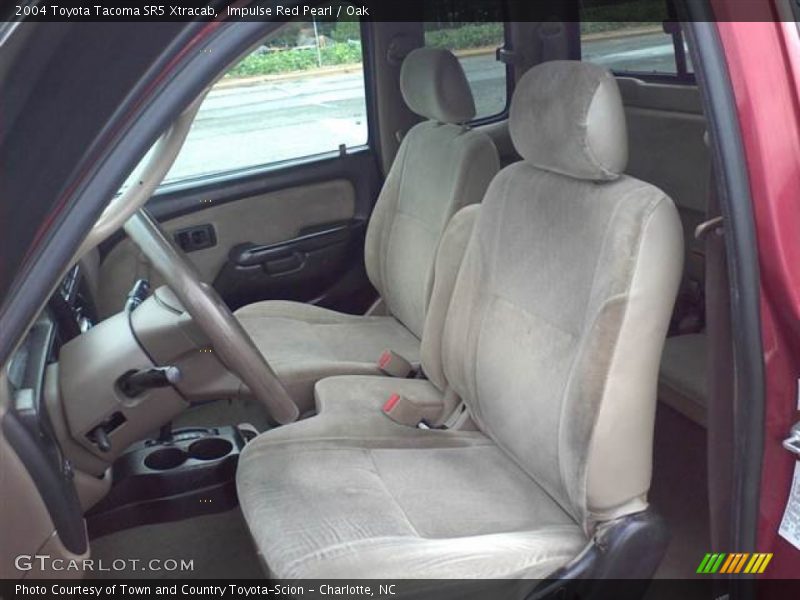 Impulse Red Pearl / Oak 2004 Toyota Tacoma SR5 Xtracab