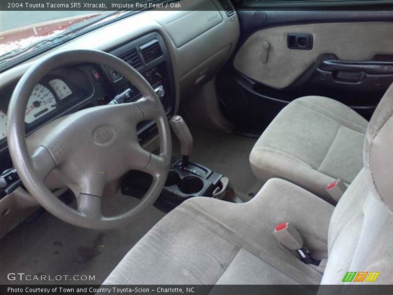 Impulse Red Pearl / Oak 2004 Toyota Tacoma SR5 Xtracab
