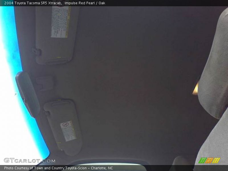 Impulse Red Pearl / Oak 2004 Toyota Tacoma SR5 Xtracab