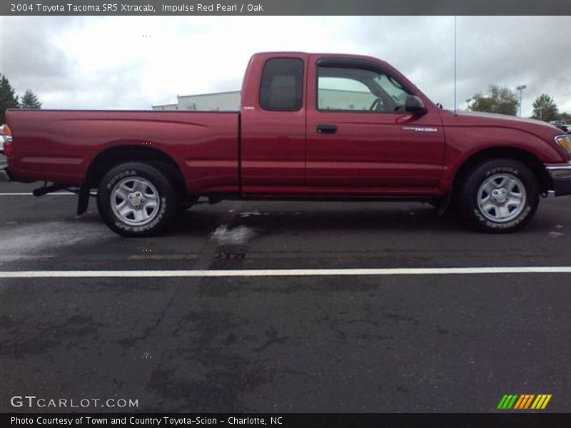 Impulse Red Pearl / Oak 2004 Toyota Tacoma SR5 Xtracab