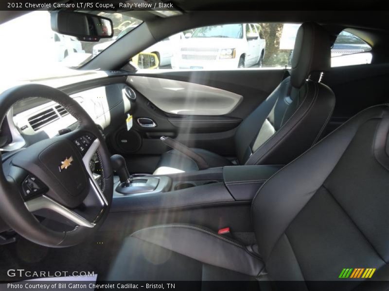  2012 Camaro LT/RS Coupe Black Interior