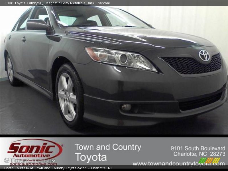 Magnetic Gray Metallic / Dark Charcoal 2008 Toyota Camry SE