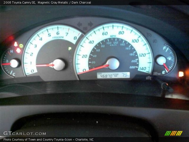 Magnetic Gray Metallic / Dark Charcoal 2008 Toyota Camry SE