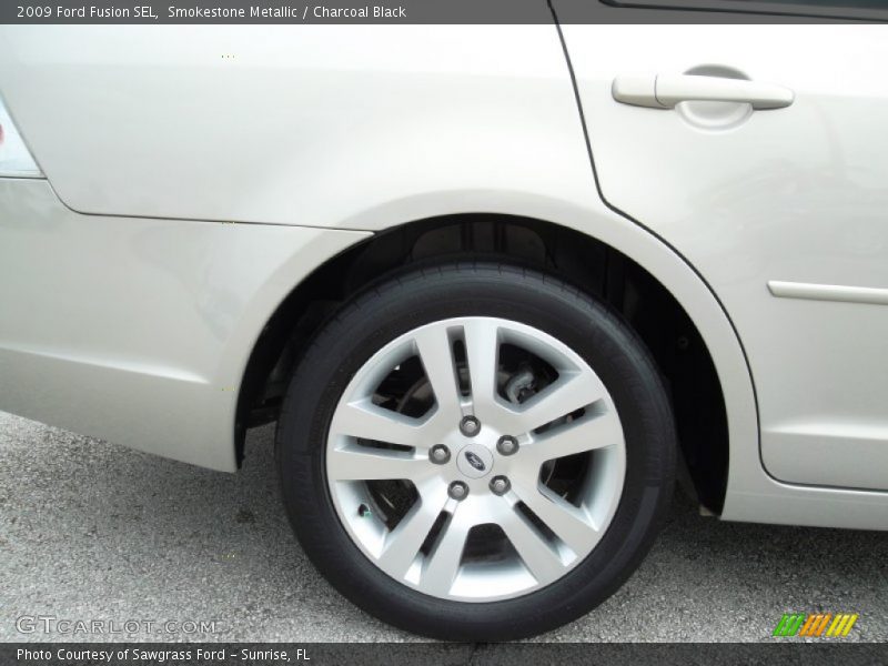 Smokestone Metallic / Charcoal Black 2009 Ford Fusion SEL
