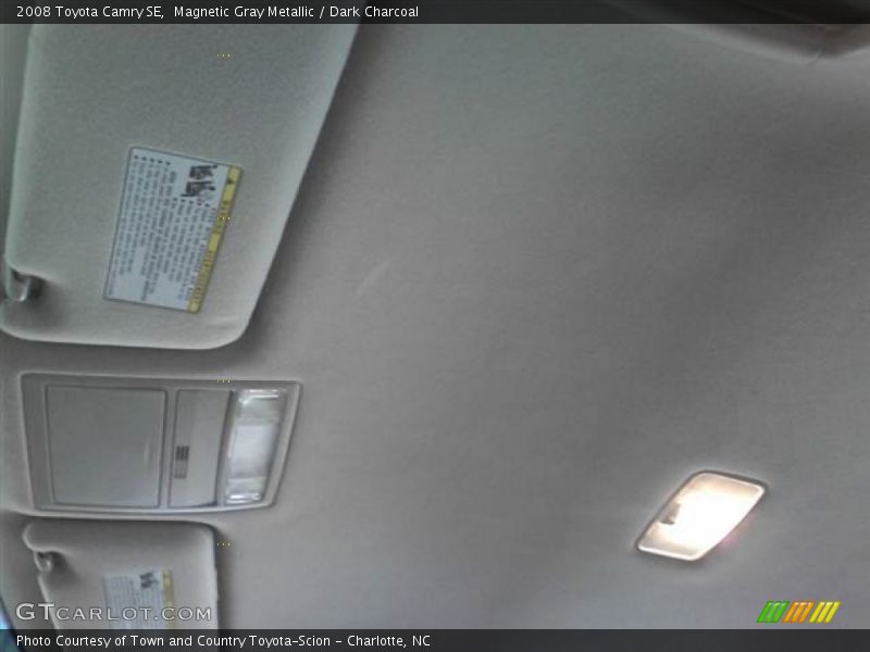 Magnetic Gray Metallic / Dark Charcoal 2008 Toyota Camry SE