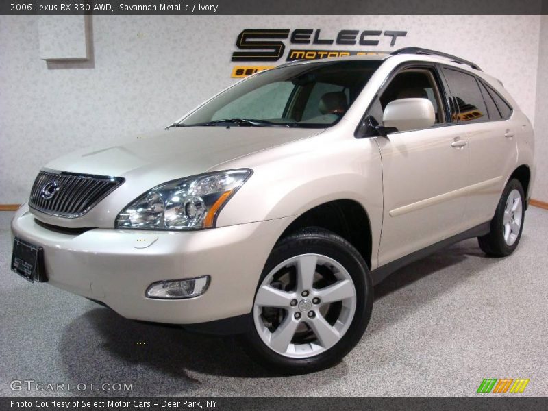 Savannah Metallic / Ivory 2006 Lexus RX 330 AWD