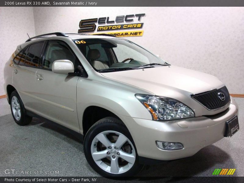 Savannah Metallic / Ivory 2006 Lexus RX 330 AWD