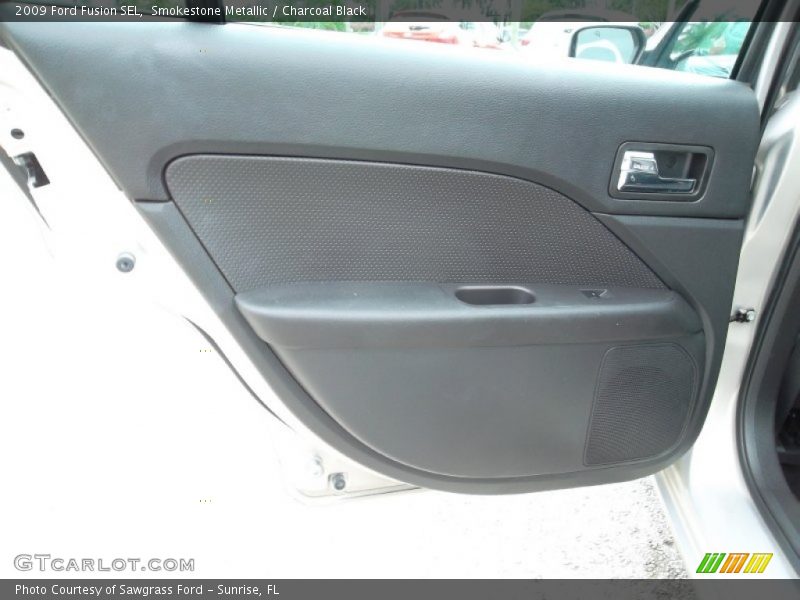 Smokestone Metallic / Charcoal Black 2009 Ford Fusion SEL