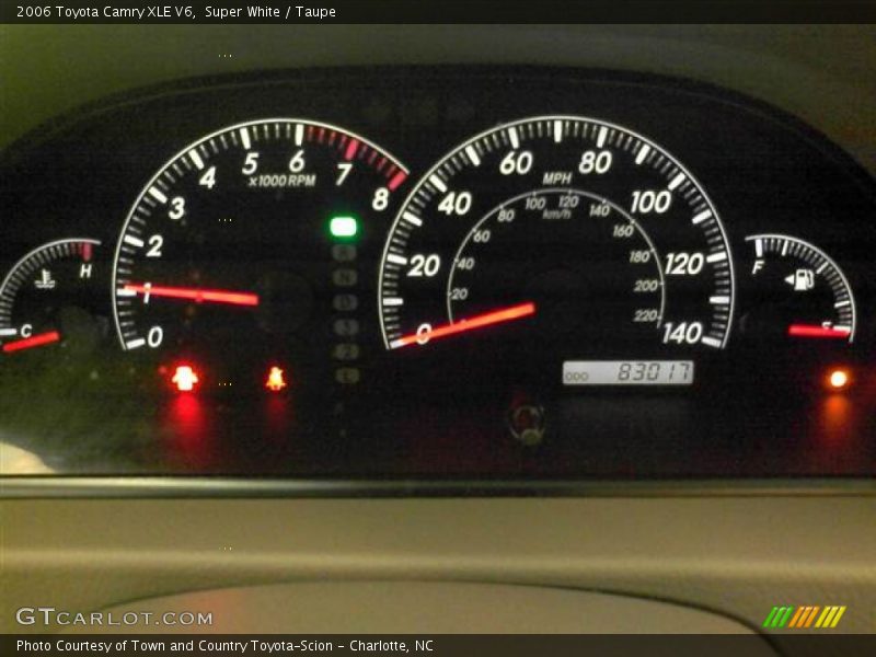  2006 Camry XLE V6 XLE V6 Gauges