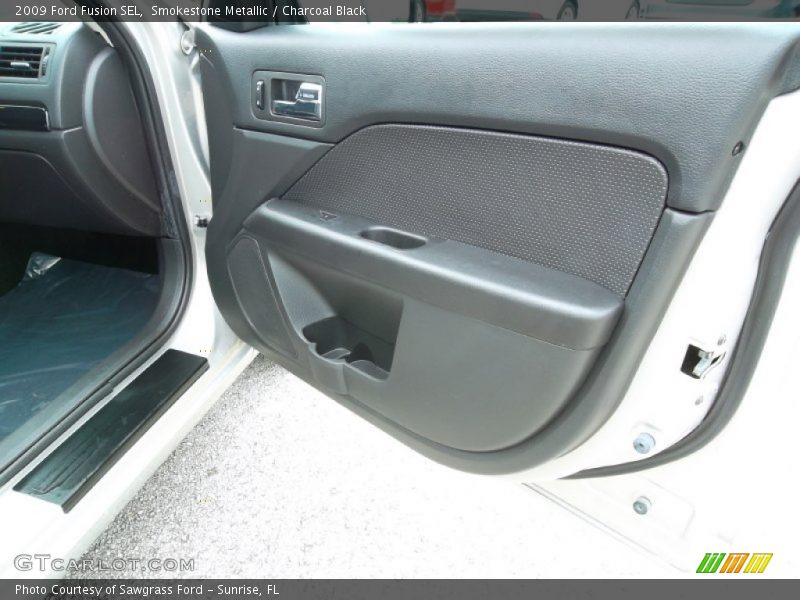 Smokestone Metallic / Charcoal Black 2009 Ford Fusion SEL