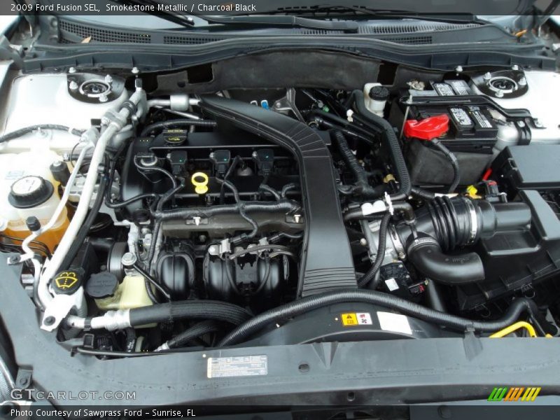 Smokestone Metallic / Charcoal Black 2009 Ford Fusion SEL