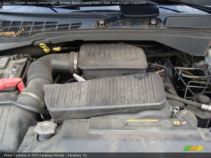  2007 Aspen Limited 4WD Engine - 4.7 Liter OHV 16-Valve V8