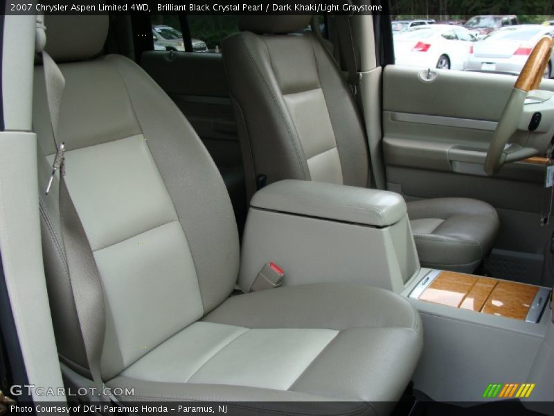  2007 Aspen Limited 4WD Dark Khaki/Light Graystone Interior
