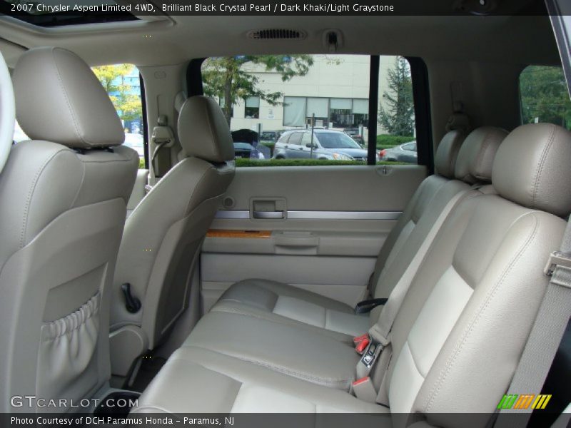  2007 Aspen Limited 4WD Dark Khaki/Light Graystone Interior